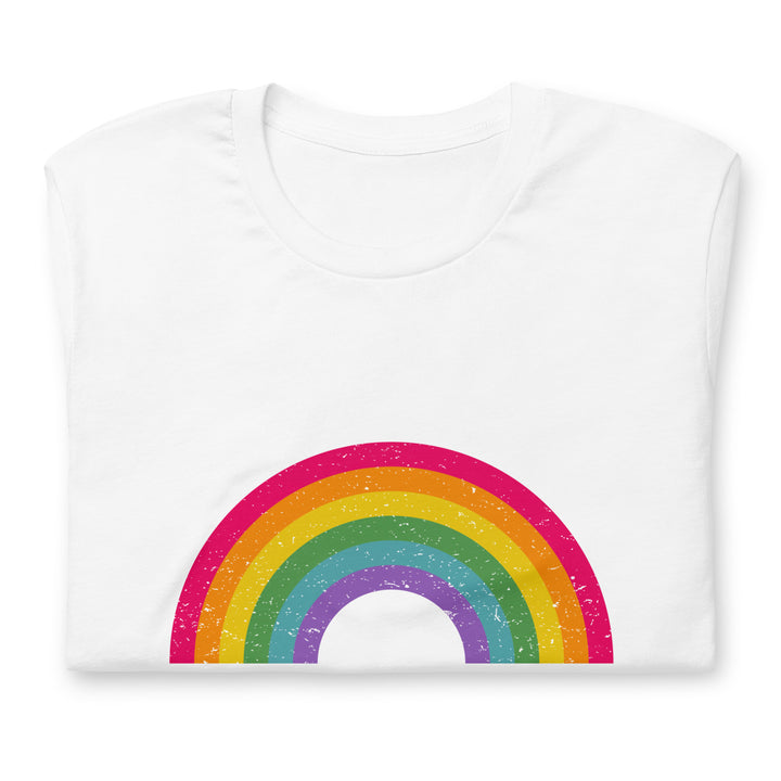 Distressed Pride Rainbow T-Shirt T-shirts The Rainbow Stores