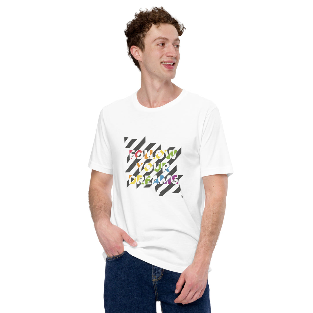 Follow Your Dreams Pride T-Shirt T-shirts The Rainbow Stores