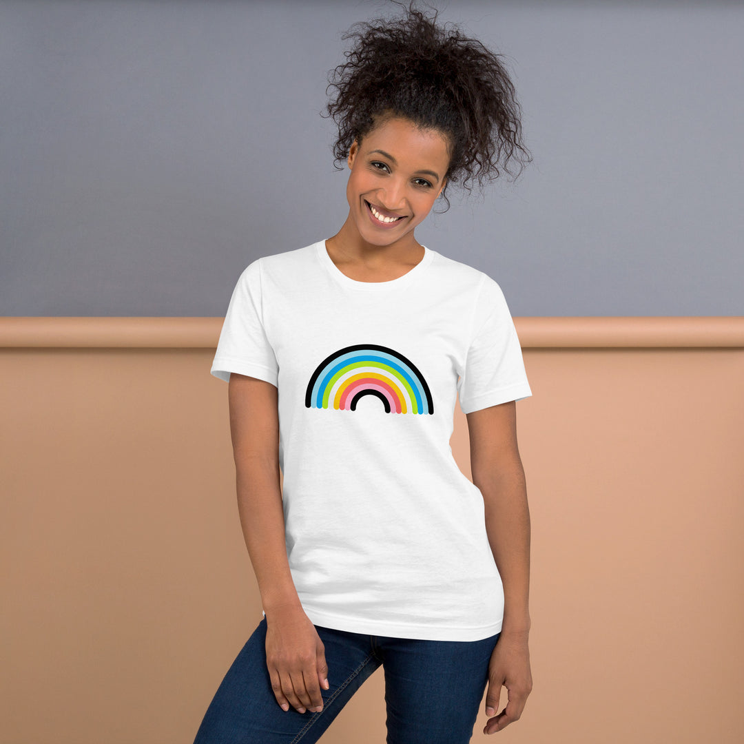 Queer Pride Rainbow T-Shirt T-shirts The Rainbow Stores