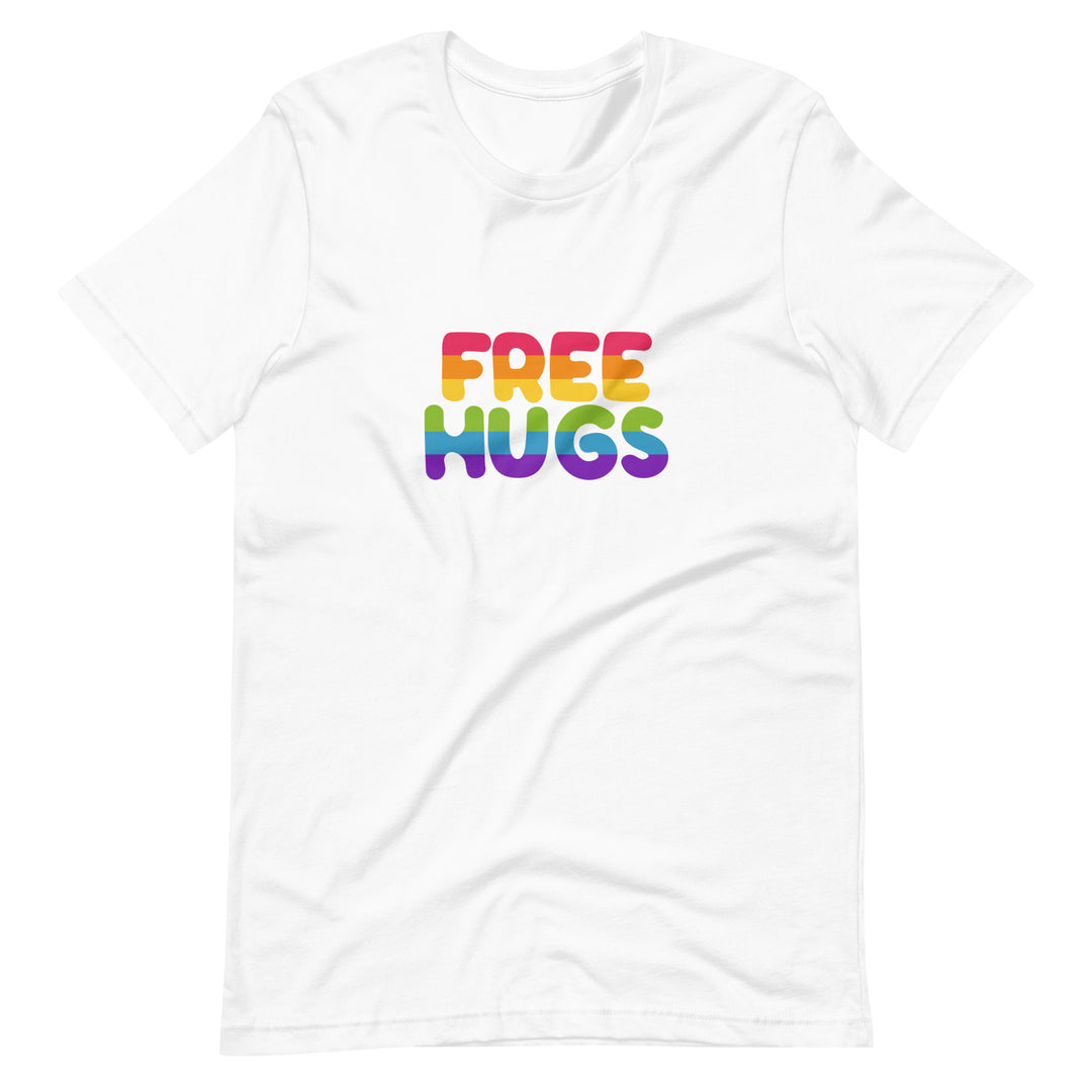 Free Hugs Rainbow T-Shirt T-shirts The Rainbow Stores