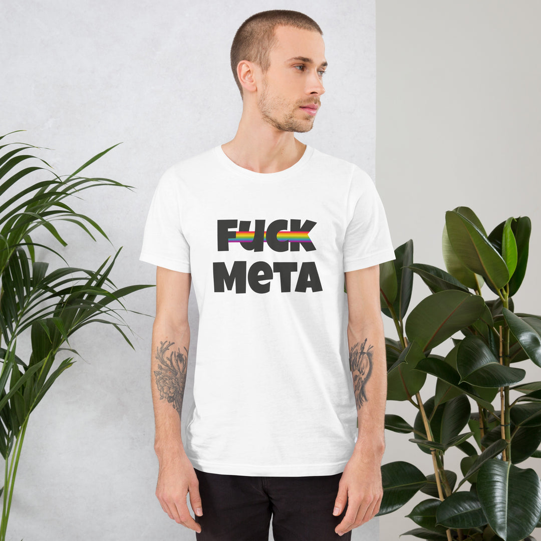 Fuck Meta T-Shirt T-shirts The Rainbow Stores