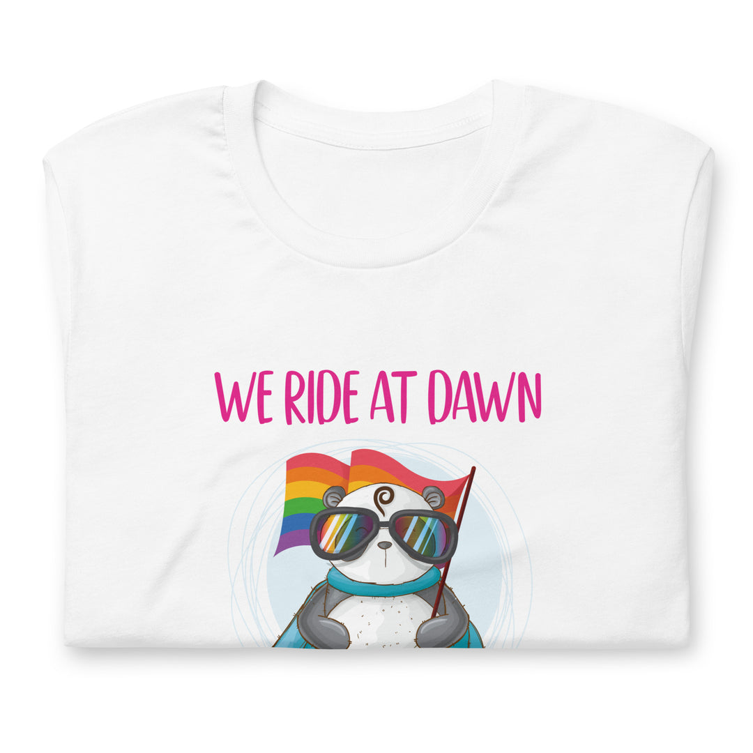 We Ride At Dawn T-Shirt T-shirts The Rainbow Stores