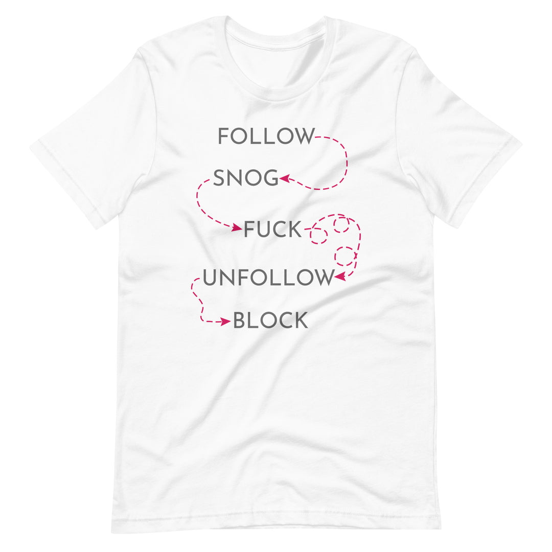 Follow Snog T-Shirt T-shirts The Rainbow Stores