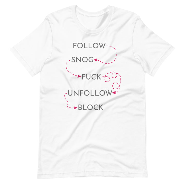 Follow Snog T-Shirt T-shirts The Rainbow Stores