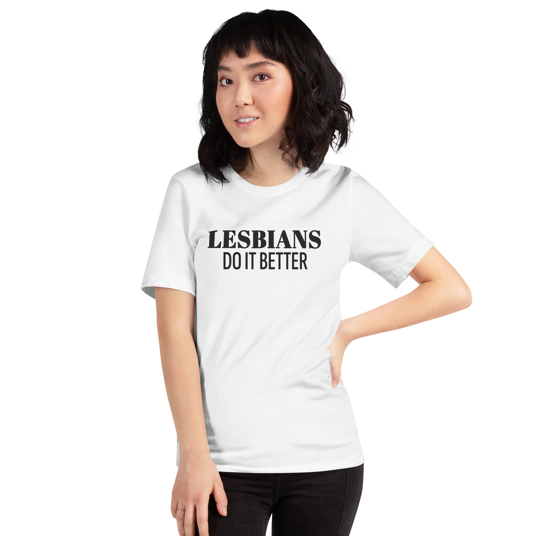 Lesbians Do It Better T-Shirt T-shirts The Rainbow Stores