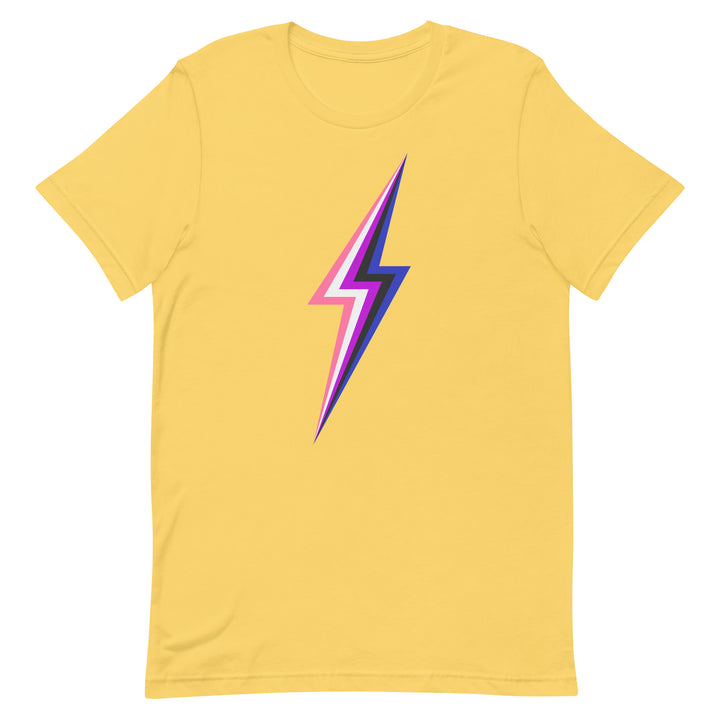 Gender-Fluid Lightning T-Shirt T-shirts The Rainbow Stores