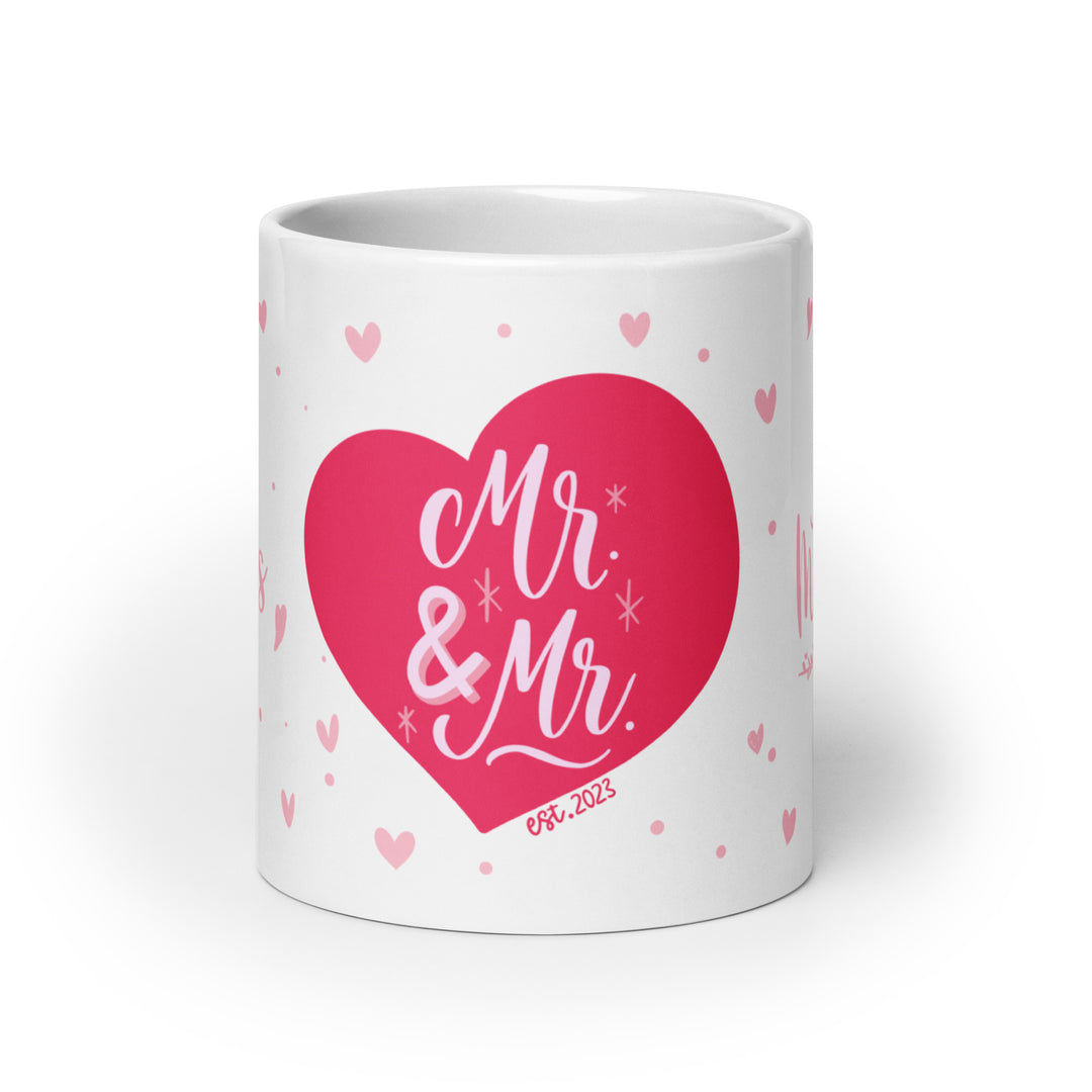 Mr & Mr Just Married Mug  The Rainbow Stores