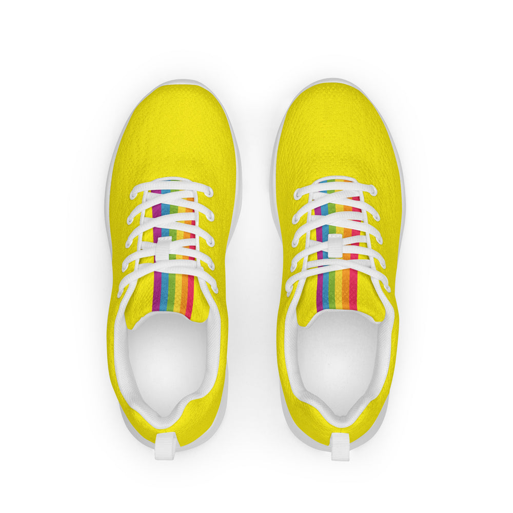 Yellow Rainbow Pride Trainers (female sizes) Trainers The Rainbow Stores