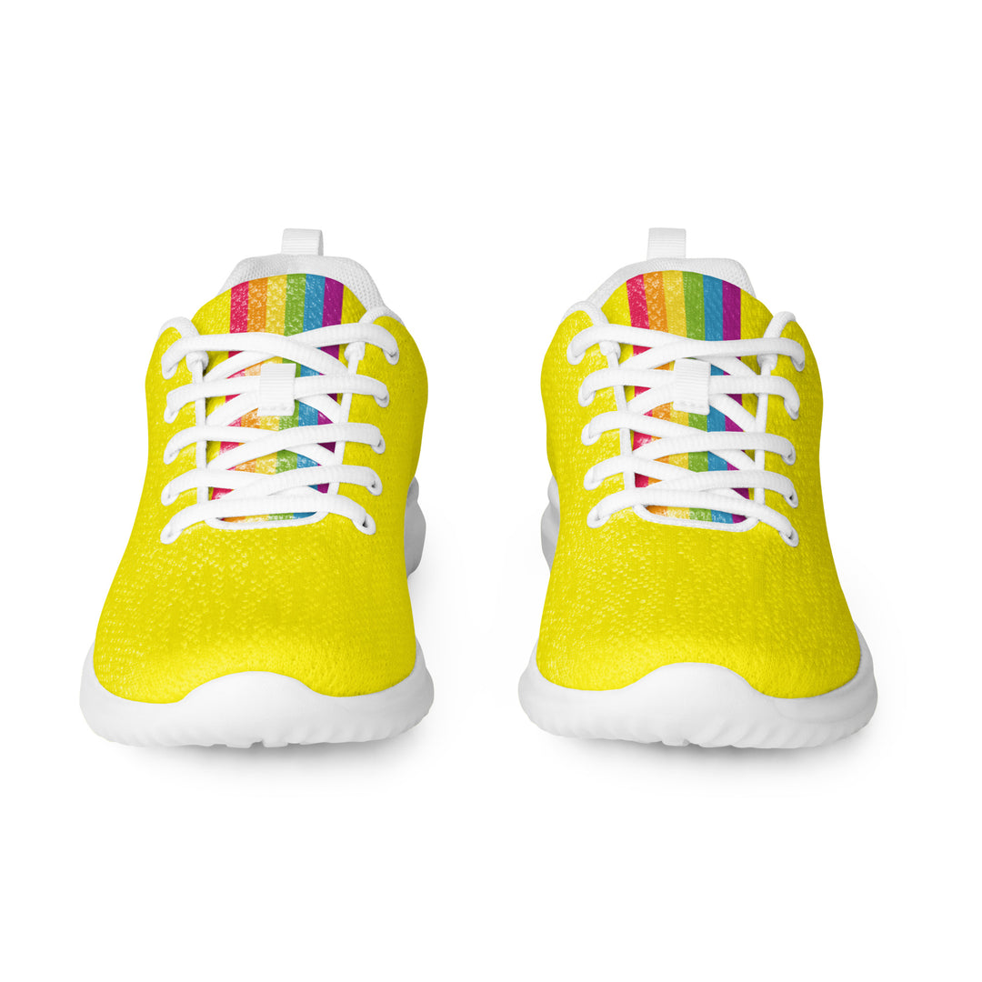 Yellow Rainbow Pride Trainers (female sizes) Trainers The Rainbow Stores