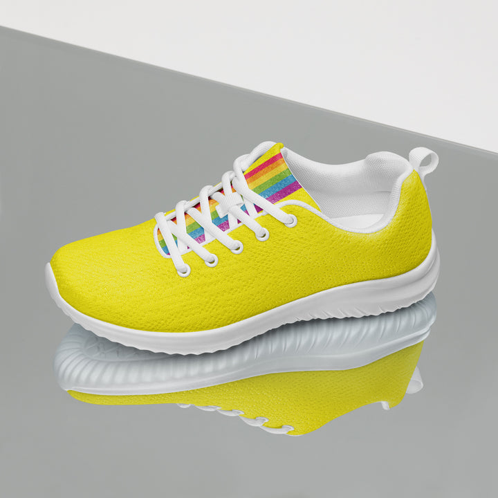 Yellow Rainbow Pride Trainers (female sizes) Trainers The Rainbow Stores