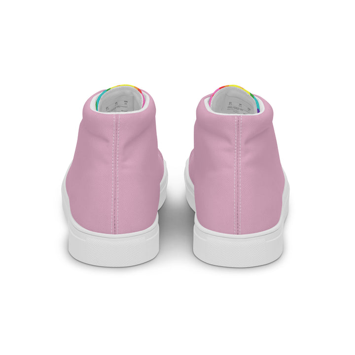 Pink and Original Pride Flag High Top Trainers (female sizes) High Tops The Rainbow Stores