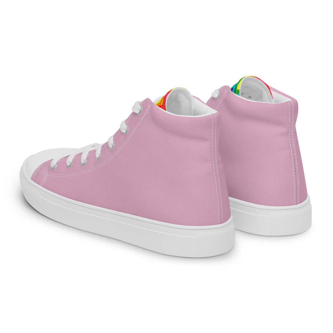 Pink and Original Pride Flag High Top Trainers (female sizes) High Tops The Rainbow Stores