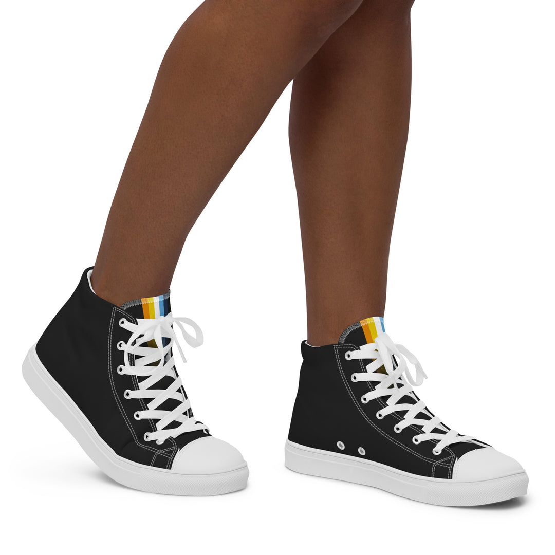 AroAce Pride High Top Trainers (female sizes) High Tops The Rainbow Stores