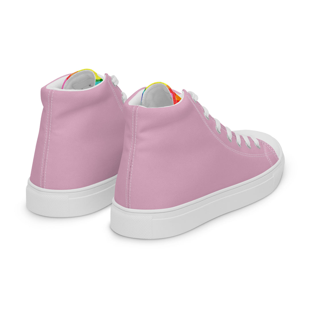 Pink and Original Pride Flag High Top Trainers (female sizes) High Tops The Rainbow Stores