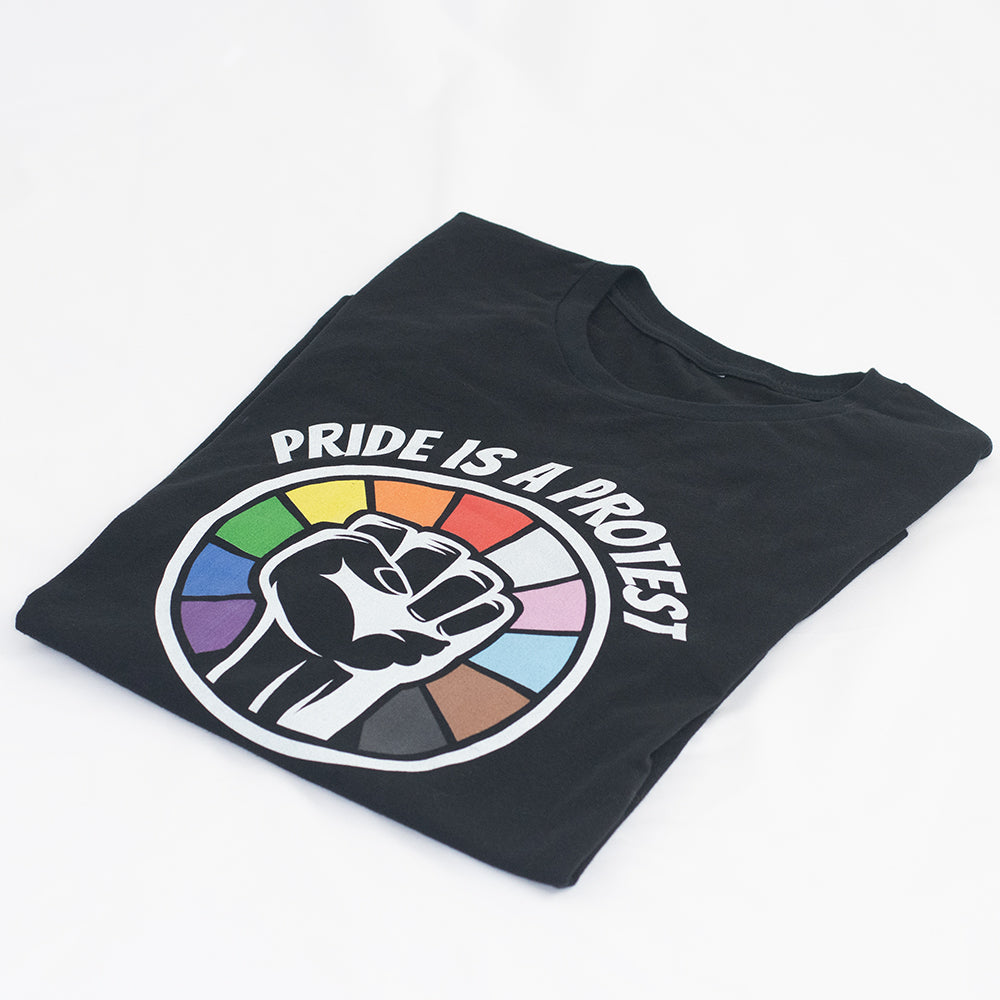 Pride Is A Protest T-Shirt T-shirts The Rainbow Stores