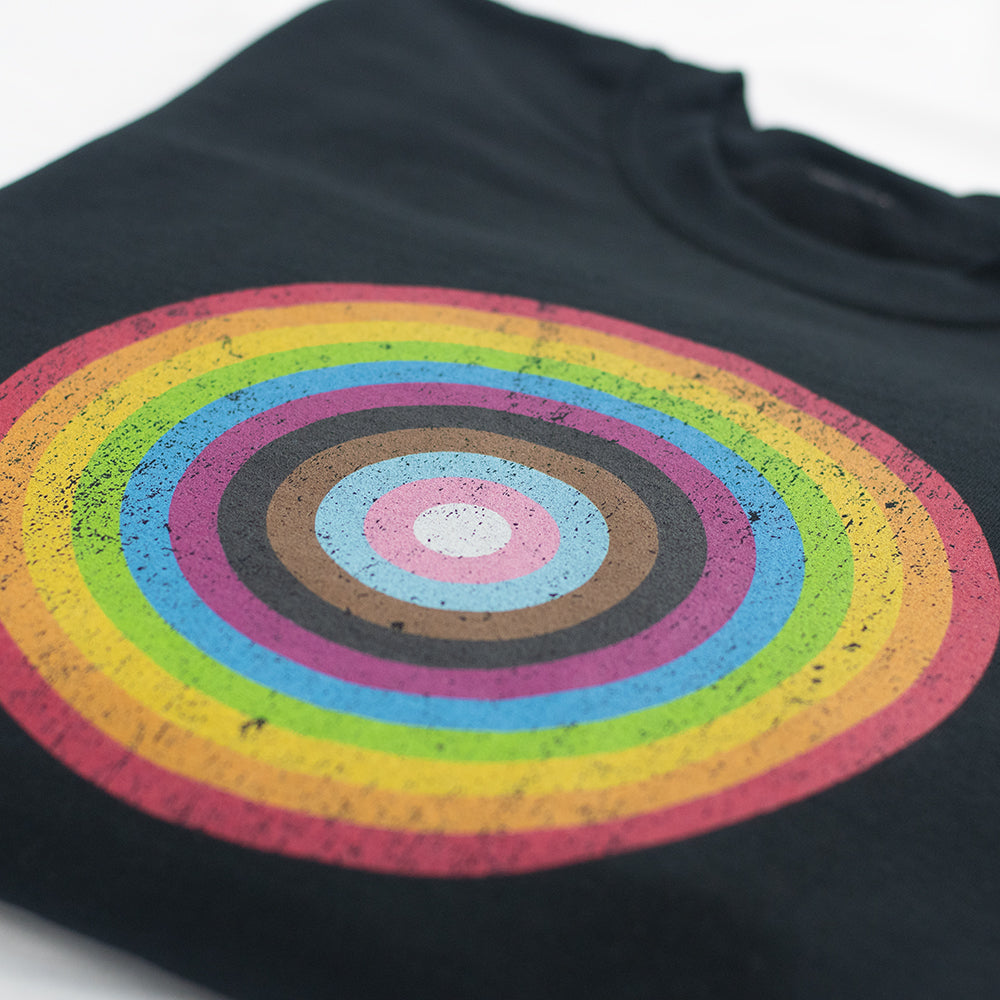 Progressive Rainbow Roundel T-Shirt T-shirts The Rainbow Stores