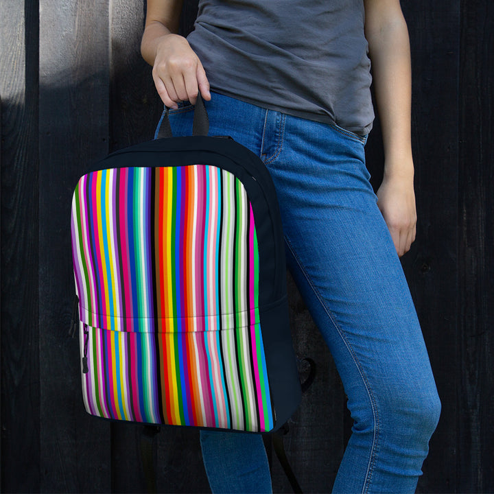 LGBTQ+ Pride Flags Barcode Backpack Bags The Rainbow Stores