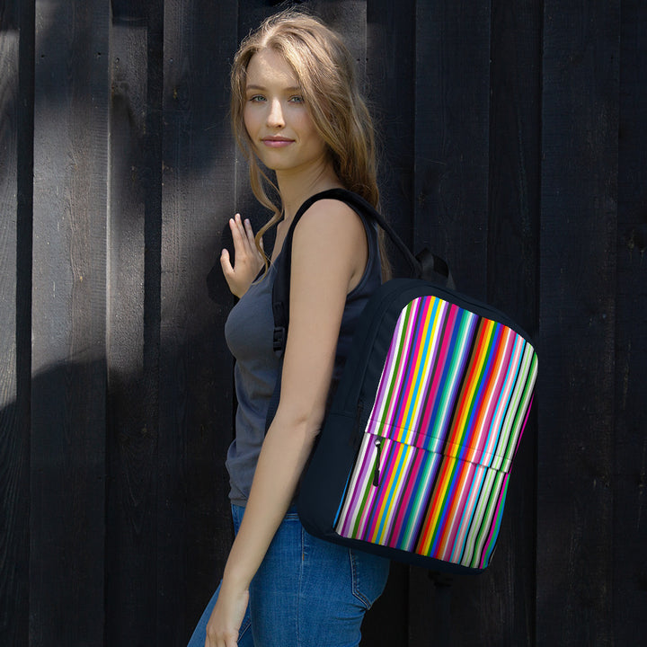 LGBTQ+ Pride Flags Barcode Backpack Bags The Rainbow Stores