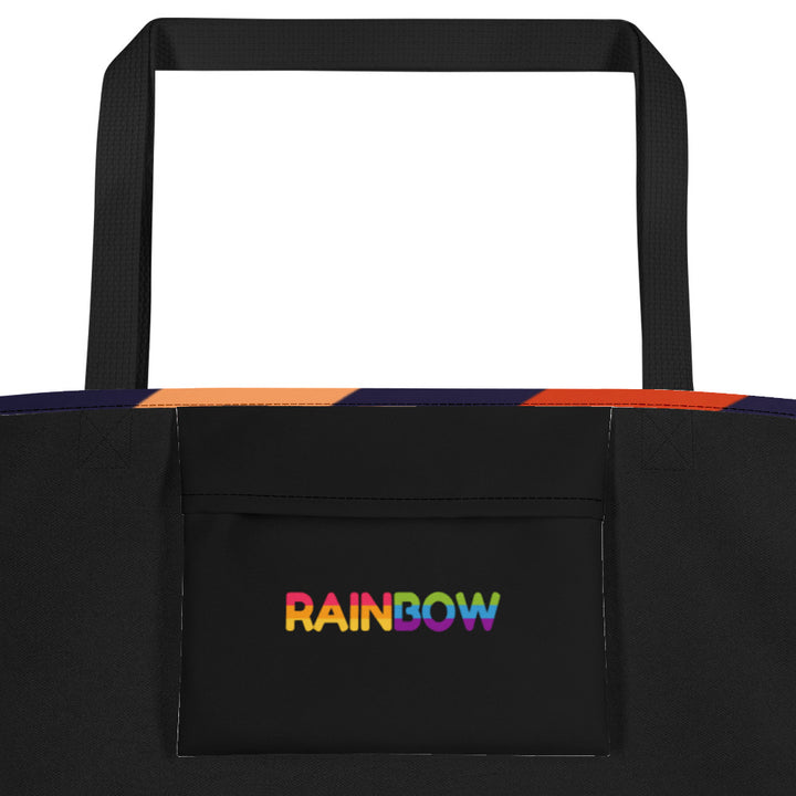 Lesbian Diagonal Stripes Beach Bag Bags The Rainbow Stores