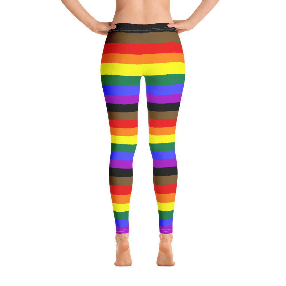 POC Rainbow Pride Flag Repeat Leggings Leggings The Rainbow Stores