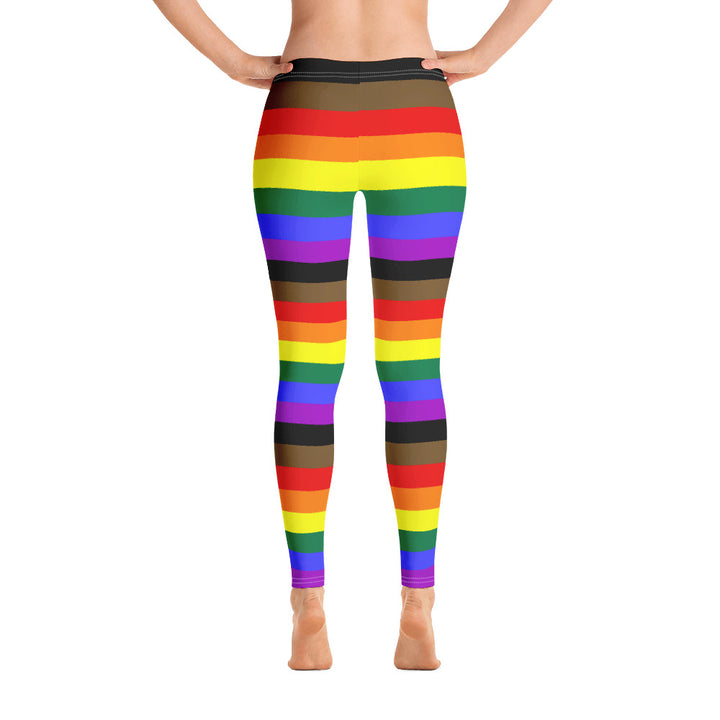 POC Rainbow Pride Flag Repeat Leggings Leggings The Rainbow Stores