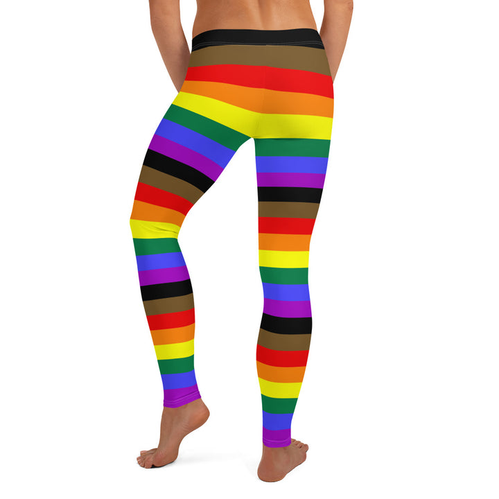 POC Rainbow Pride Flag Repeat Leggings Leggings The Rainbow Stores