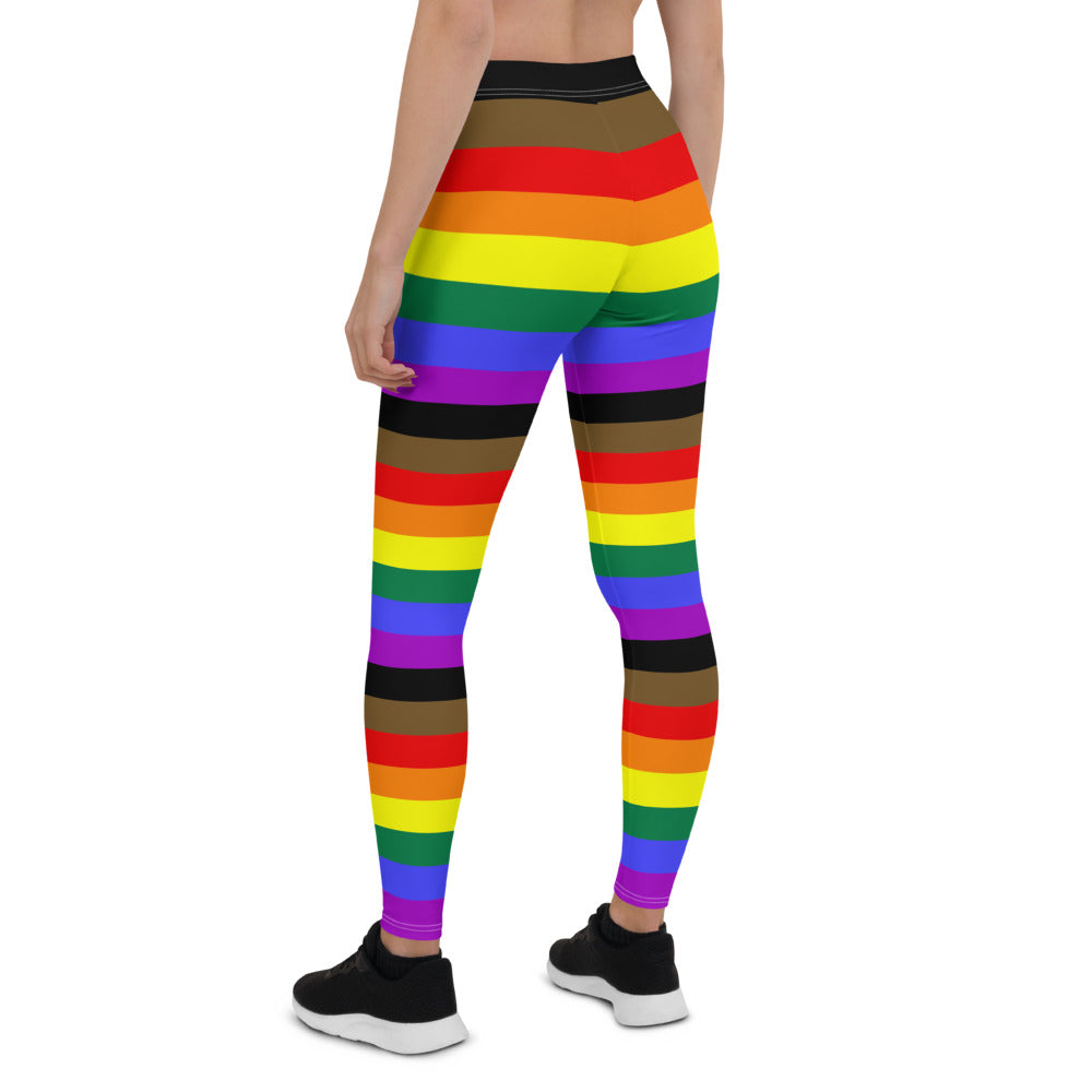 POC Rainbow Pride Flag Repeat Leggings Leggings The Rainbow Stores