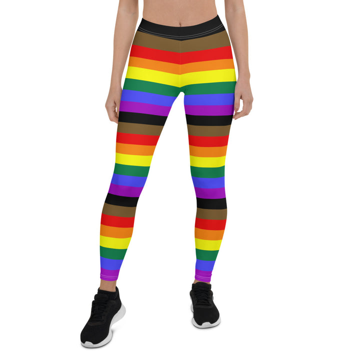 POC Rainbow Pride Flag Repeat Leggings Leggings The Rainbow Stores