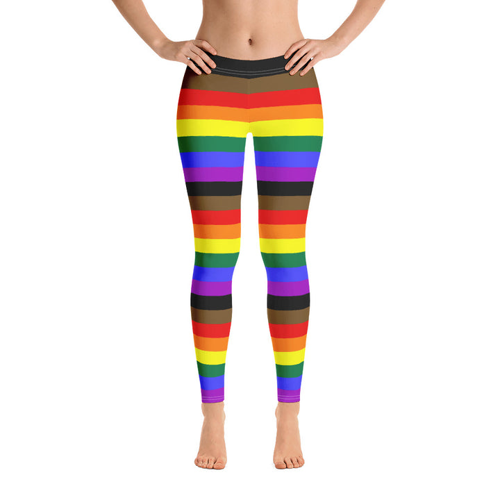 POC Rainbow Pride Flag Repeat Leggings Leggings The Rainbow Stores