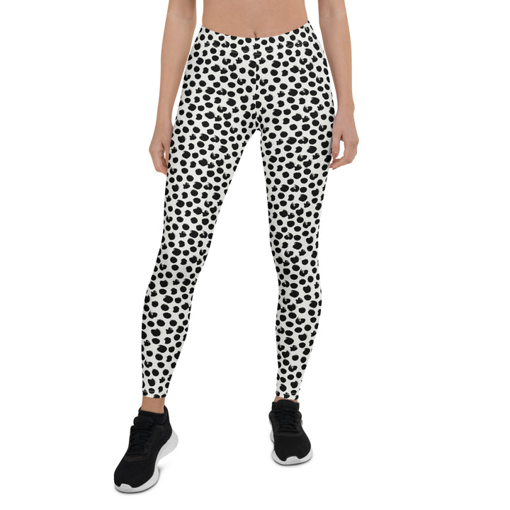 Intersex Pride Flash Dotted Leggings Leggings The Rainbow Stores