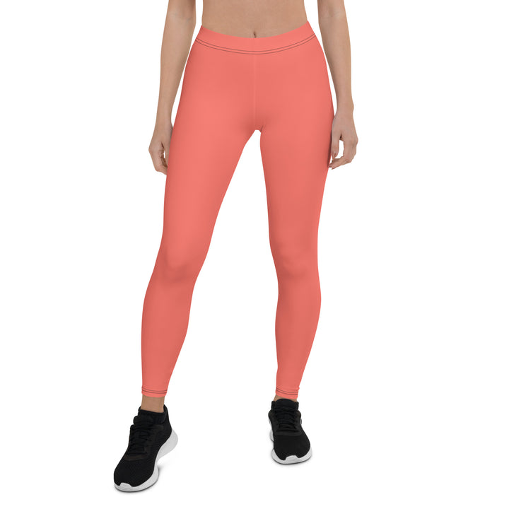 Non-Binary Pride Flash Peach Leggings Leggings The Rainbow Stores