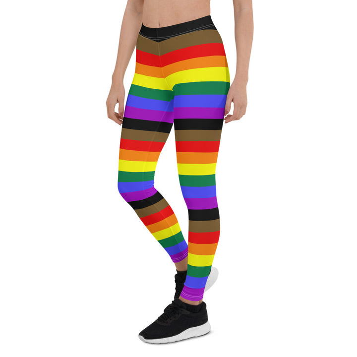 POC Rainbow Pride Flag Repeat Leggings Leggings The Rainbow Stores