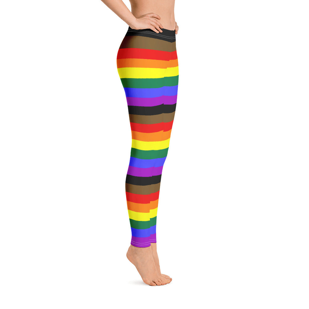 POC Rainbow Pride Flag Repeat Leggings Leggings The Rainbow Stores