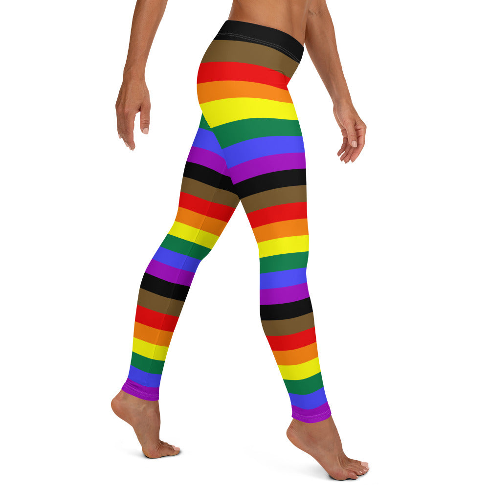 POC Rainbow Pride Flag Repeat Leggings Leggings The Rainbow Stores