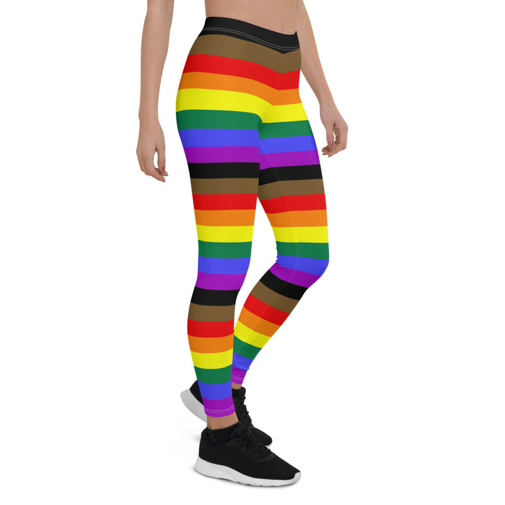 POC Rainbow Pride Flag Repeat Leggings Leggings The Rainbow Stores