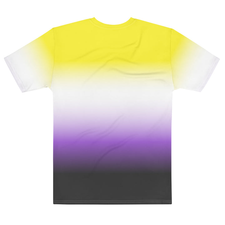 Non-Binary Ombre Pride Flag T-shirt AOP T-shirts The Rainbow Stores