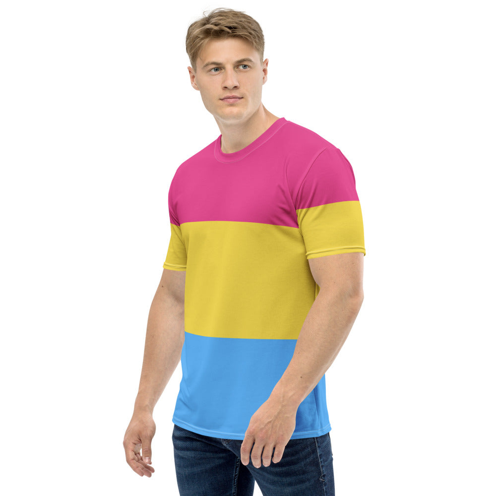 Pansexual Pride Flag T-shirt AOP T-shirts The Rainbow Stores