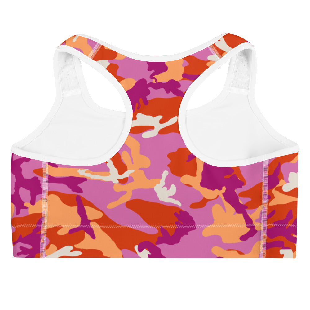 Lesbian Camo Sports Bra Sports Bras The Rainbow Stores