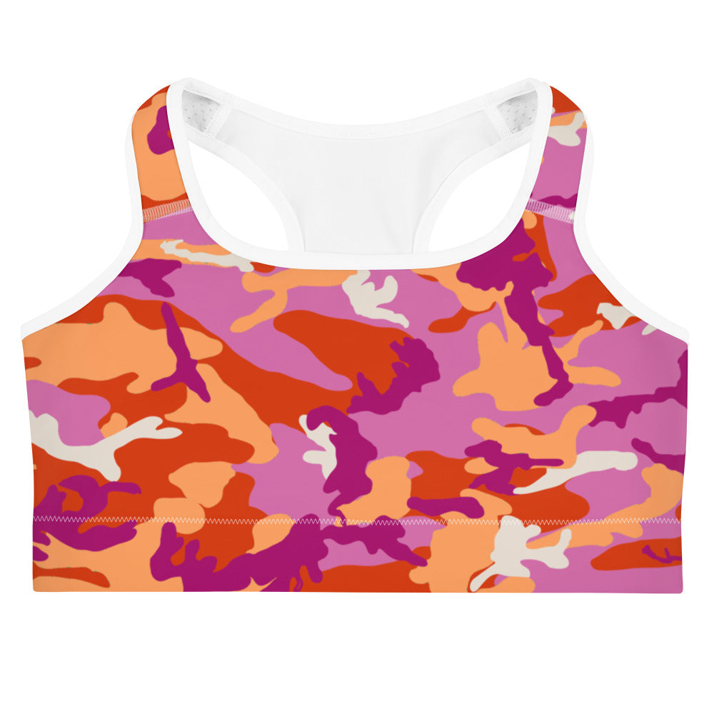 Lesbian Camo Sports Bra Sports Bras The Rainbow Stores