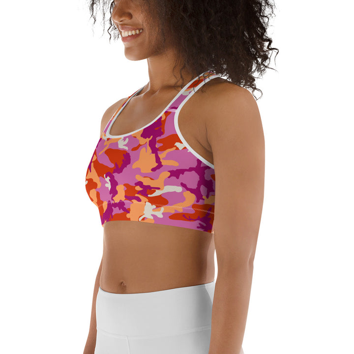 Lesbian Camo Sports Bra Sports Bras The Rainbow Stores