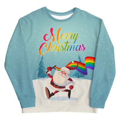 Pride Christmas Sweatshirt No. 2 Sweatshirts AOP The Rainbow Stores