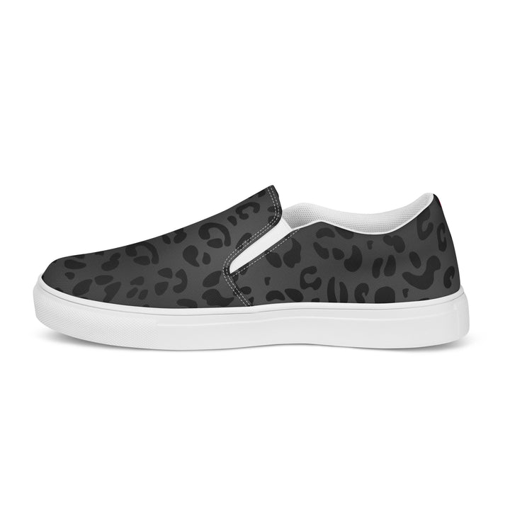 Rainbow Black Leopard Slip-on Shoes (male sizes) Slip Ons The Rainbow Stores