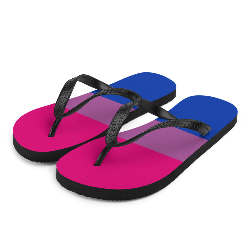 Bisexual Flag Flip-Flops Flip Flops The Rainbow Stores