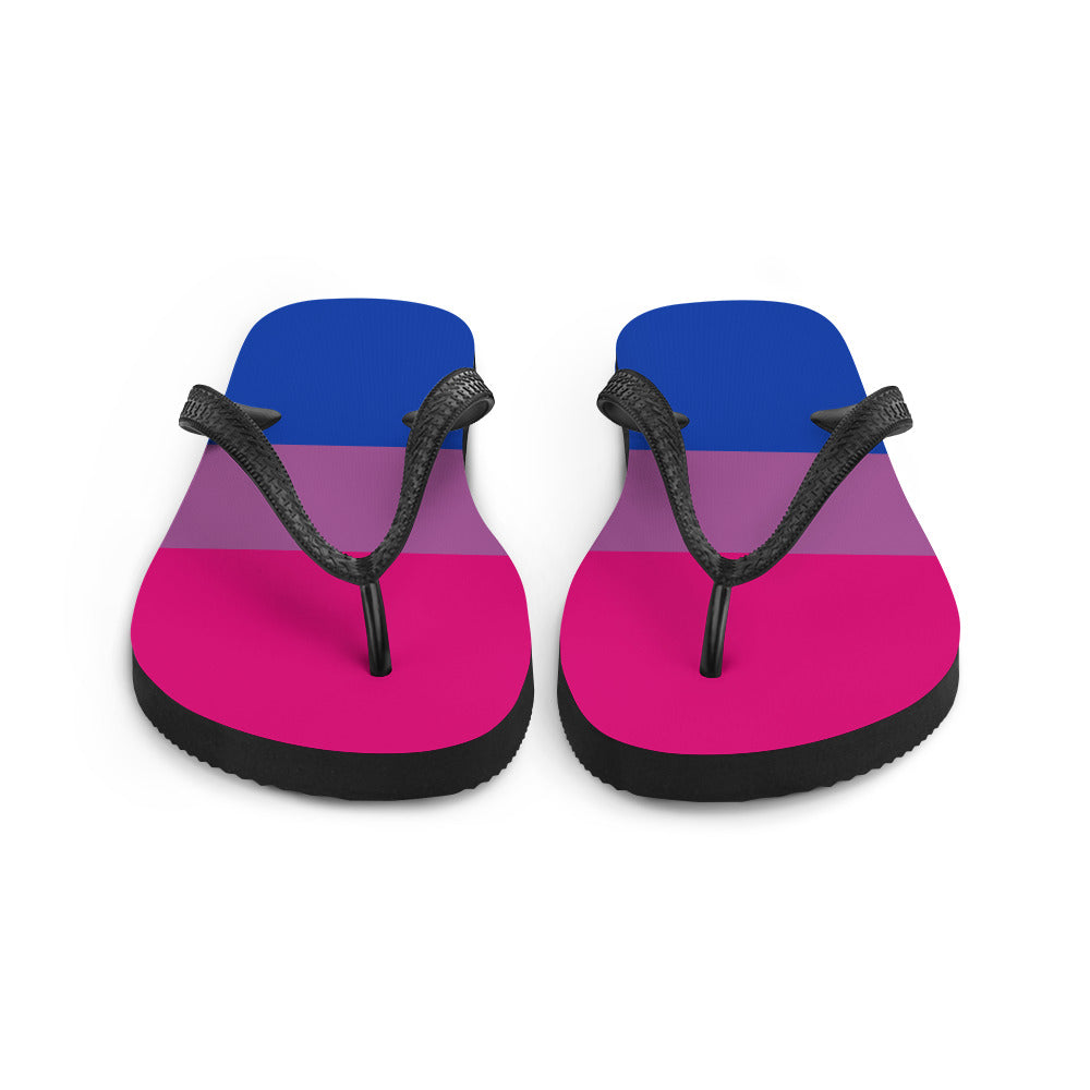 Bisexual Flag Flip-Flops Flip Flops The Rainbow Stores