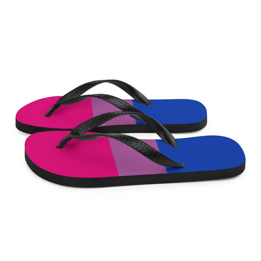 Bisexual Flag Flip-Flops Flip Flops The Rainbow Stores