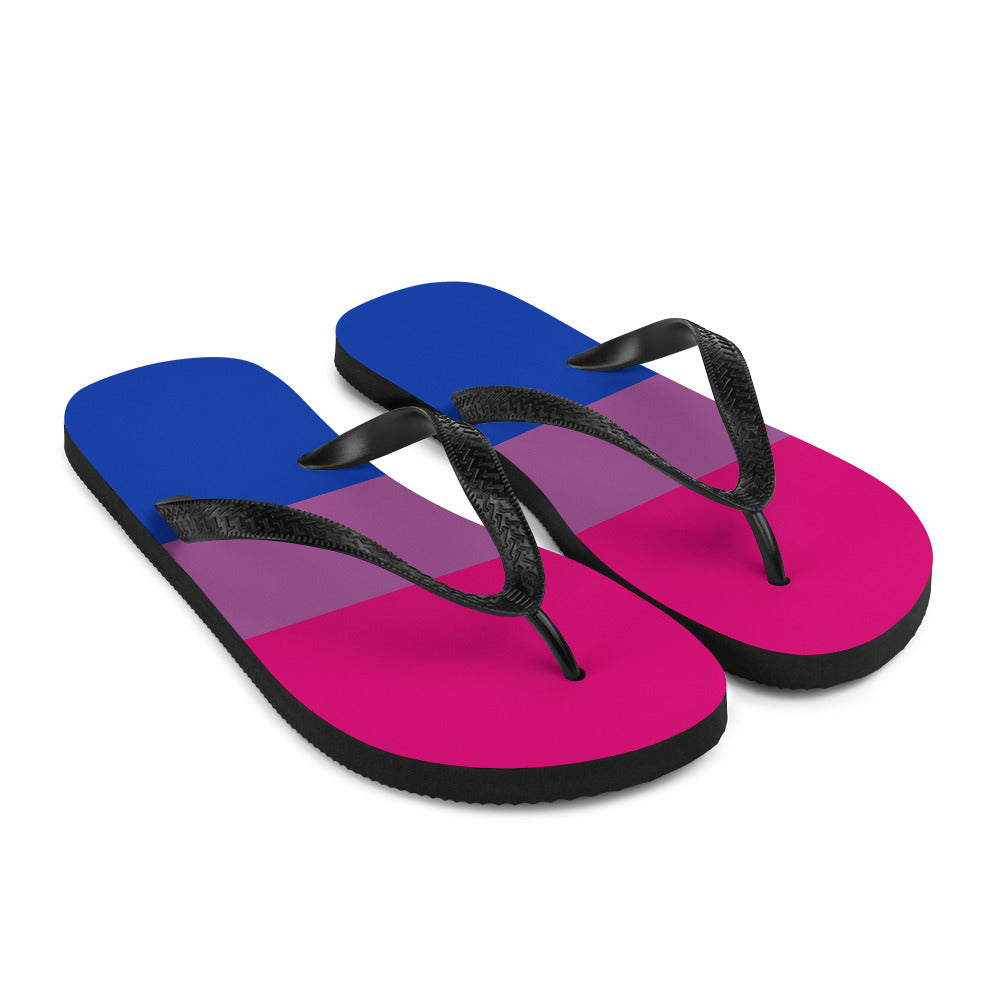 Bisexual Flag Flip-Flops Flip Flops The Rainbow Stores