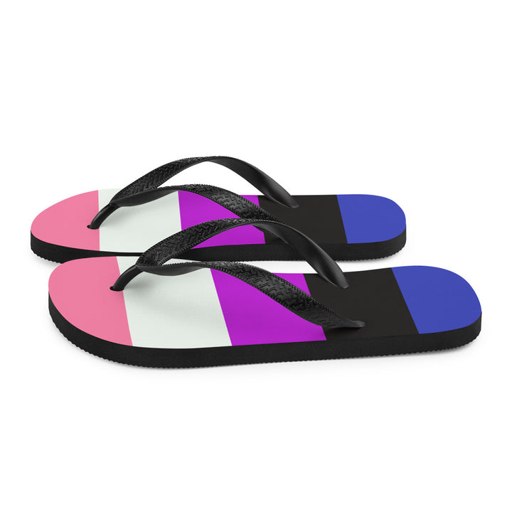 Gender Fluid Flag Flip-Flops Flip Flops The Rainbow Stores