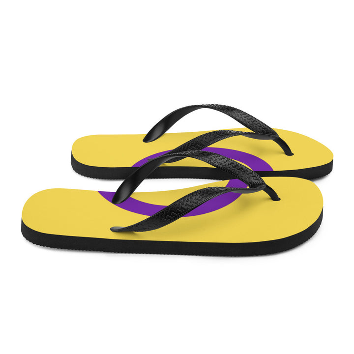 Intersex Pride Flag Flip-Flops Flip Flops The Rainbow Stores