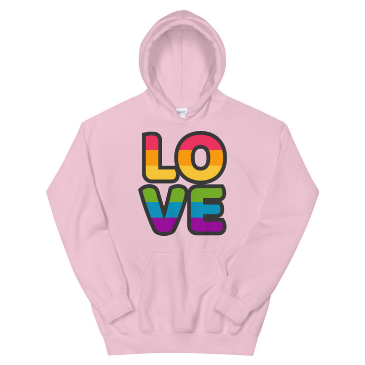 Love Pop Art Hoodie Hoodies The Rainbow Stores