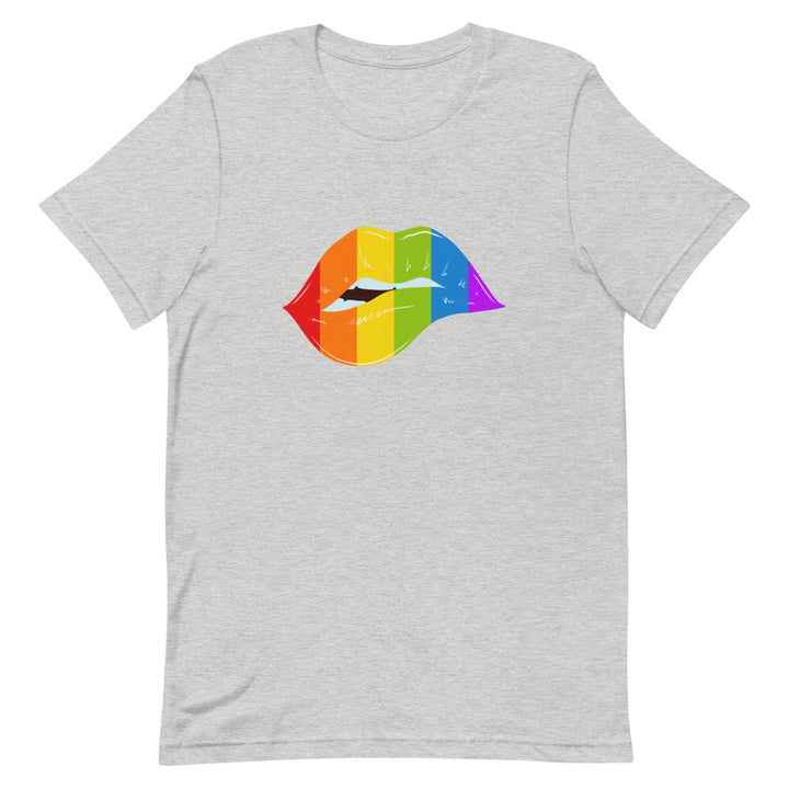 Rainbow Lips Unisex T-Shirt T-shirts The Rainbow Stores